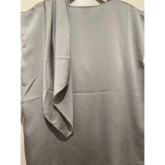 CHICO'S Dressy Silver Top - Size 2 (Large) - NEW!! - Picture 9 of 11